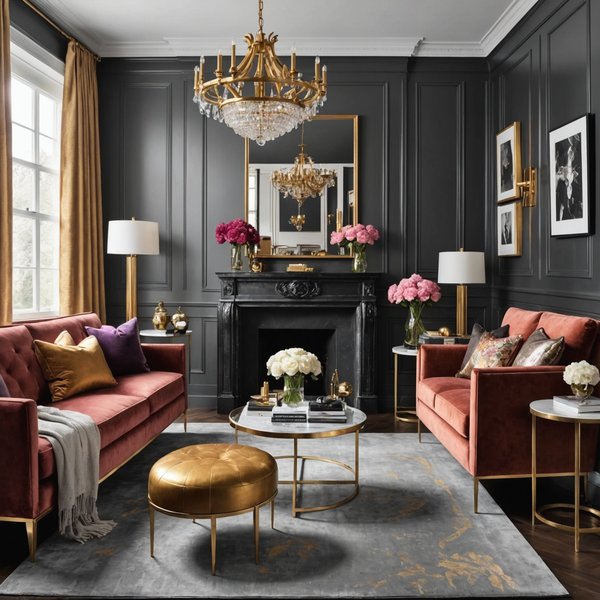 ¿Cómo combinar colores metálicos sin caer en el exceso?